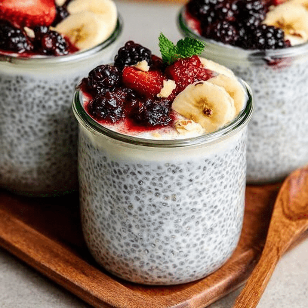 Chia Pudding with Yogurt: Easy Protein Breakfast You’ll Love 15 Chia pudding with yogurt in mason jar breakfast setting