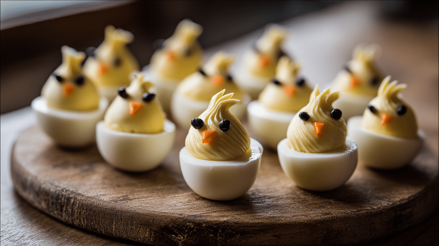 These Adorable Deviled Egg Chicks Are the Perfect Easter Recipe