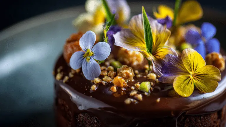 Moist Gluten-Free Chocolate Cake with chocolate ganache.