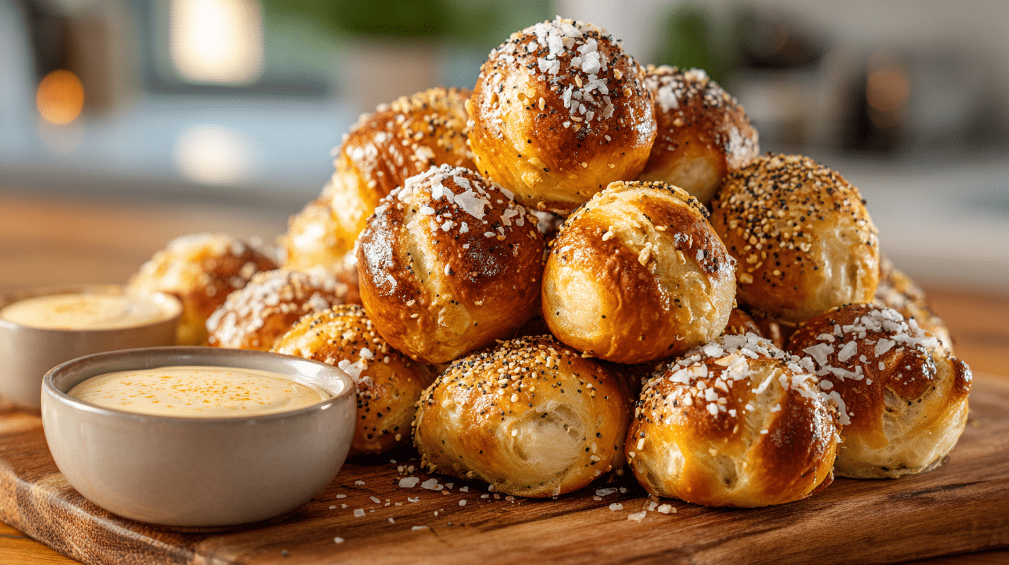 Quick Sourdough Discard Pretzel Bites (Ready in 1 hour 30 minutes)