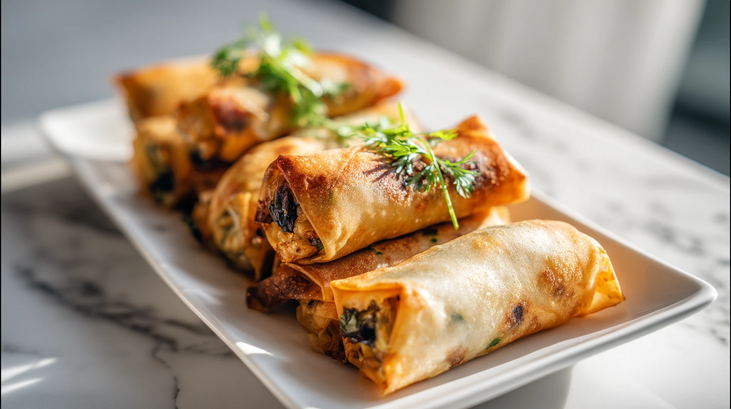 Crispy Irish Egg Rolls: The 38-Minute Shortcut That Uses Bagged Coleslaw Mix 21 Golden crispy Irish egg rolls with creamy horseradish dip