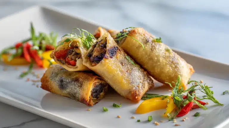 Game Day Egg Rolls Nobody Can Stop Eating 13 voodoo egg rolls featured