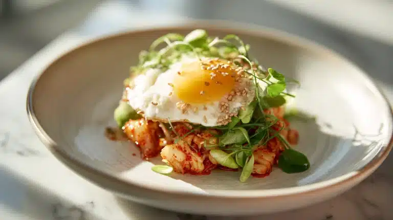 Recipes With Kimchi 6 kimchi eggs featured