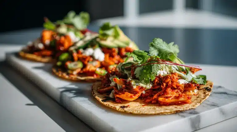 Recipes With Kimchi 17 kimchi tacos featured
