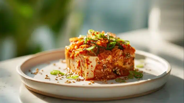 Recipes With Kimchi 16 tofu kimchi featured