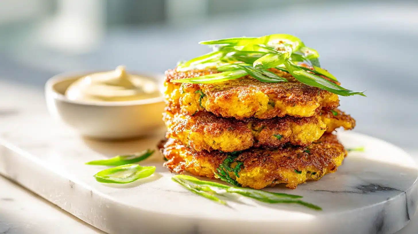 Crispy Cauliflower Fritters That Never Turn Soggy
