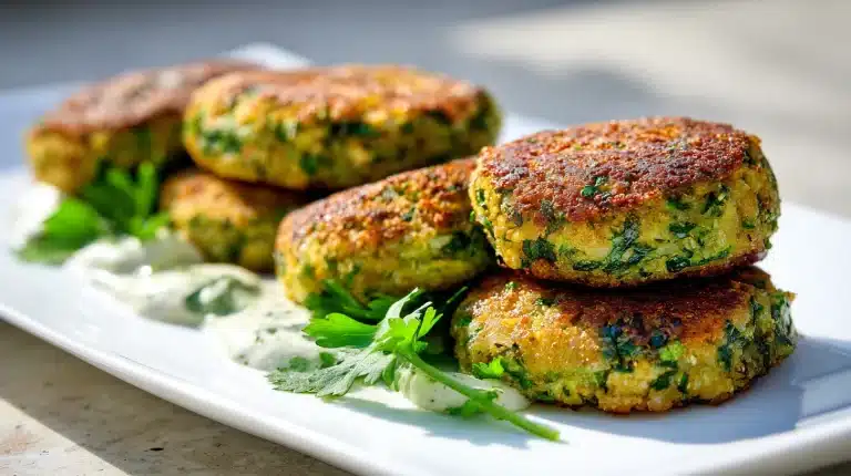 A pita sandwich filled with crispy golden falafel and fresh vegetables